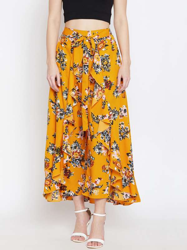 Buy Mustard Skirt online in India