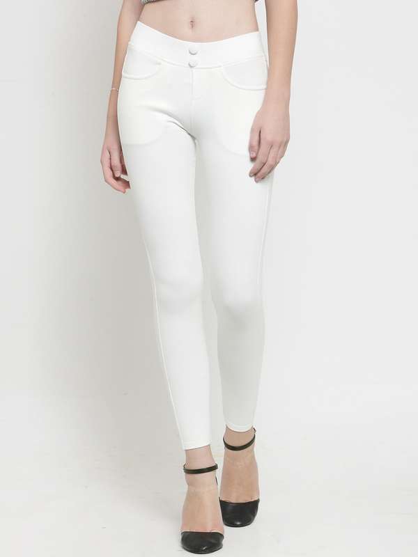 White Jeggings - Buy White Jeggings 