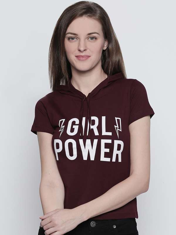 hooded t shirt for girl