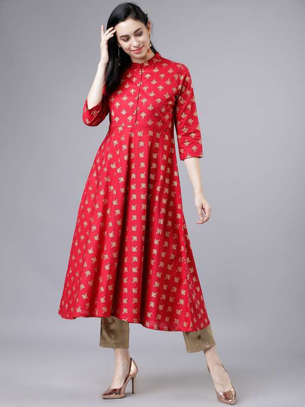 Party wear kurti on myntra Clearance