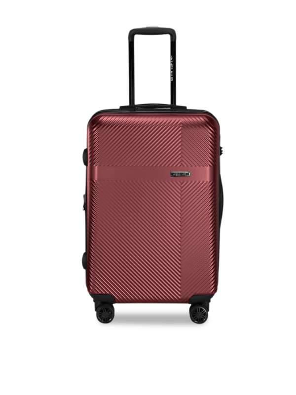 Emblem Luggage Sigma 55cm Maroon Trolley Bag Buy Emblem Luggage