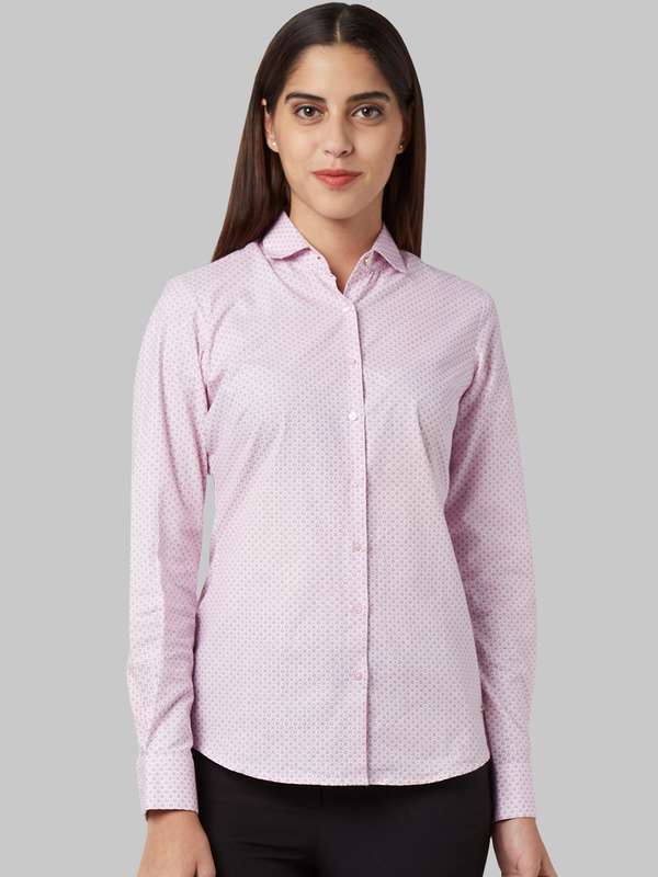 Park avenue women's solid formal shirt Clearance