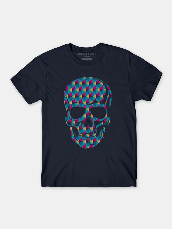 Skull t shirt india new arrivals