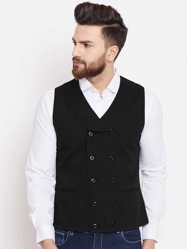 Black Waistcoat Buy Black Waistcoat Online in India
