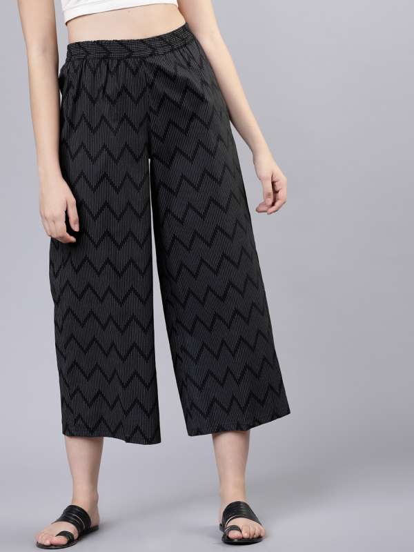 Ladies Palazzo Pant Size  020 2040 Feature  AntiWrinkle  Comfortable Dry Cleaning Easily Washable at Rs 250  Piece in Tirupur