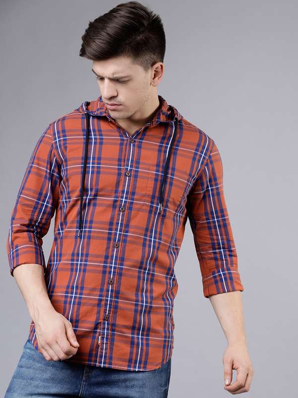 Hooded Shirts - Buy Hood Shirts for Men 