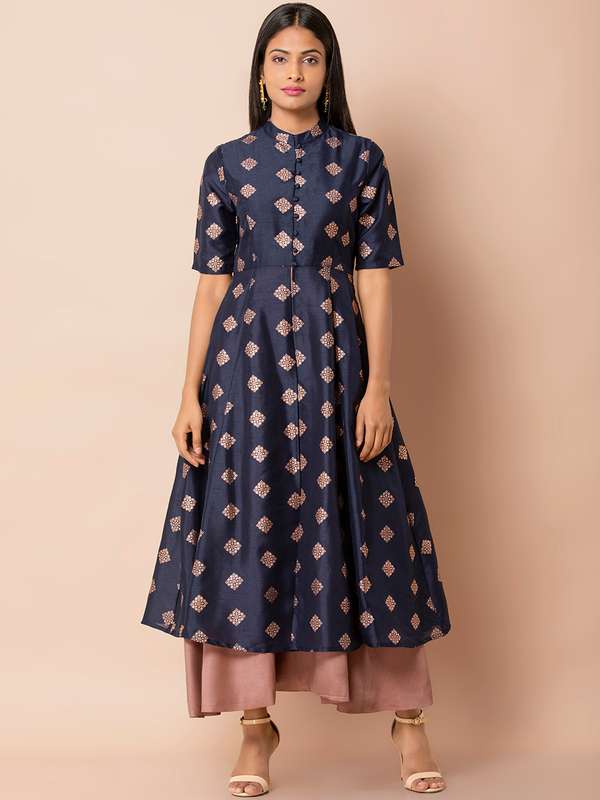 Kurtas With Attached Skirt Buy Kurtas With Attached Skirt Online In India Pair a bright coloured kurta with a plain solid skirt to assure you are looking charmingly different and beautiful.