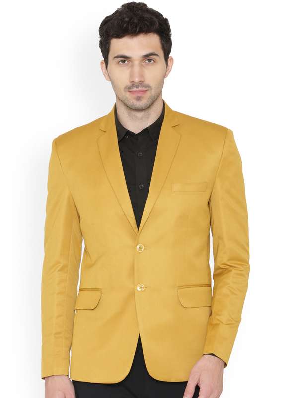 blazer yellow colour