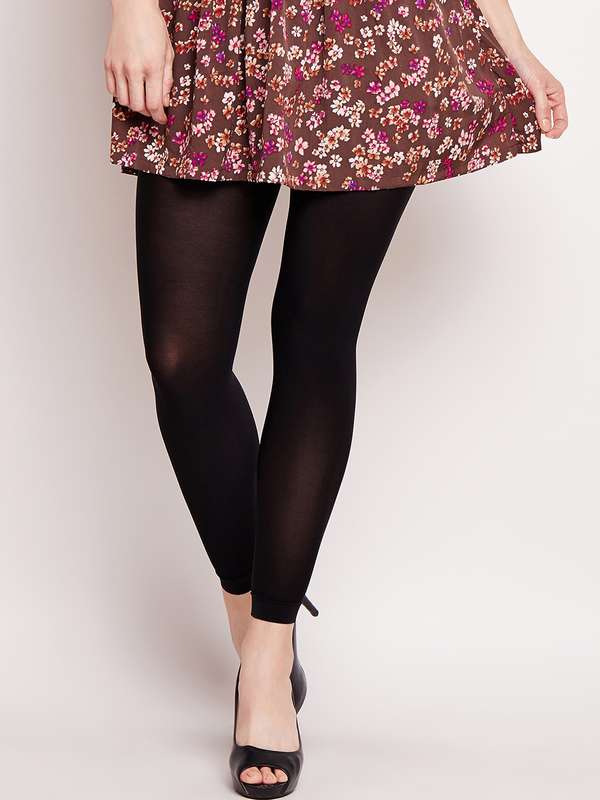 Solid Black Stockings - Buy Solid Black 