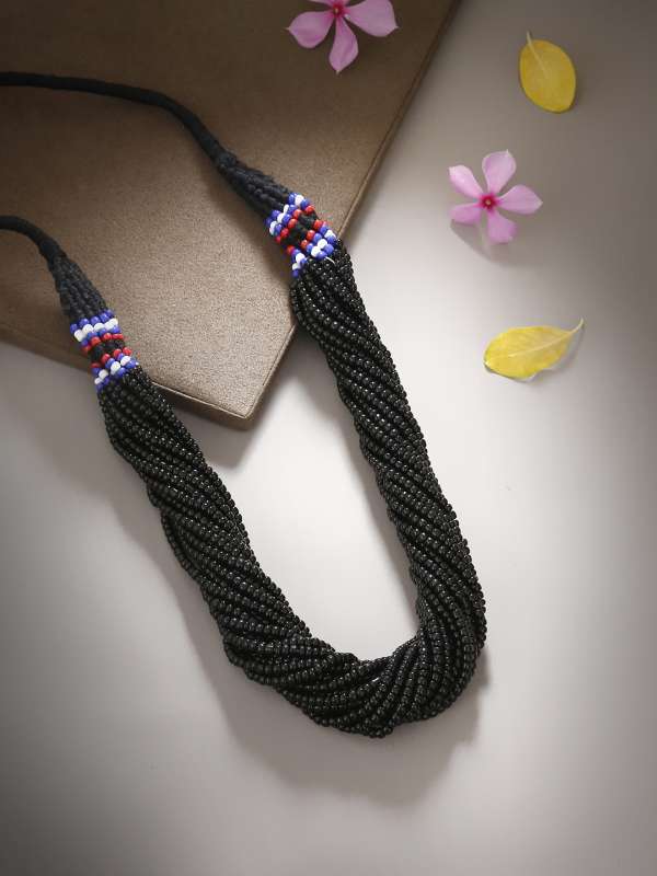 Long chain hot sale black metal