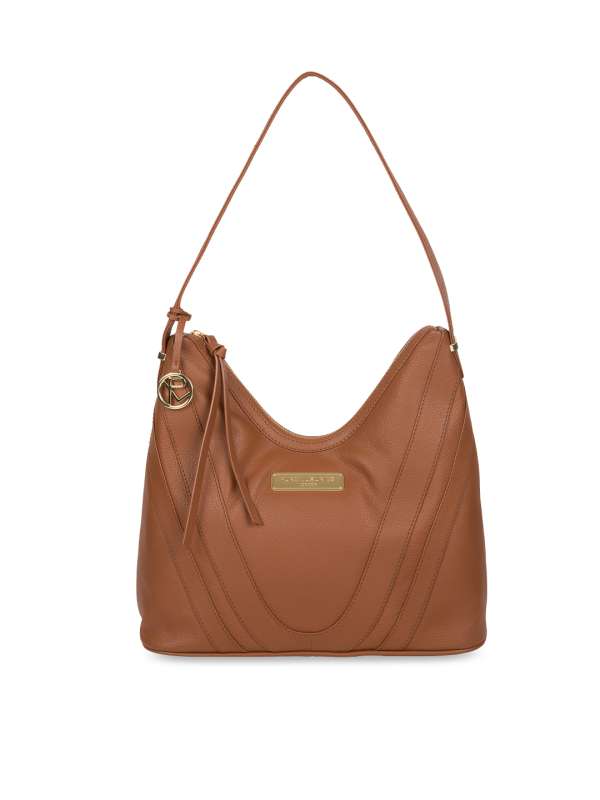 Pure Luxuries London Saddle Tan 'Hatton' Leather Tote Bag - Handbags