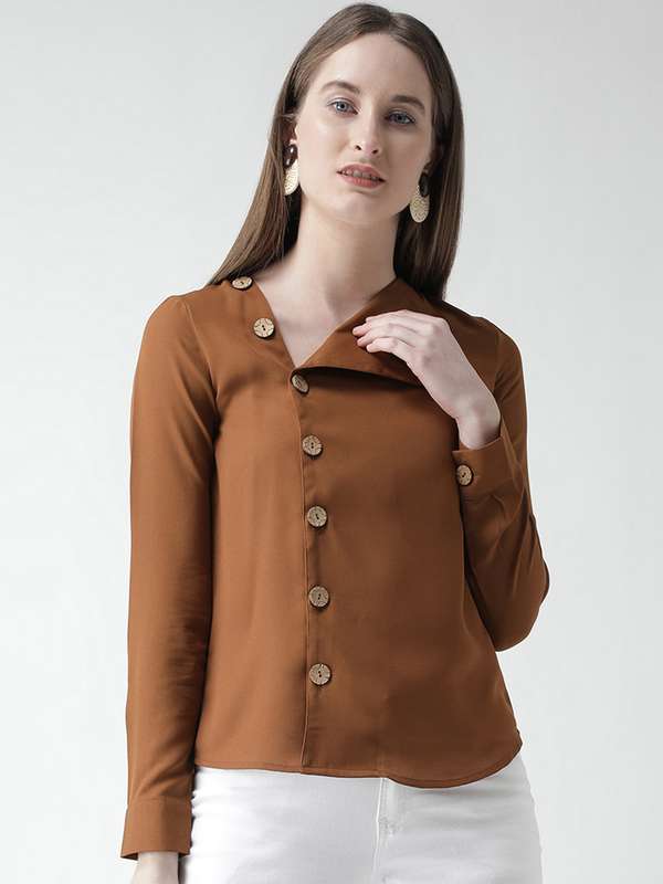 Myntra formal shirts for womens clearance