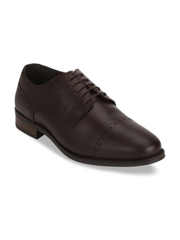 red tape slip on formal shoes