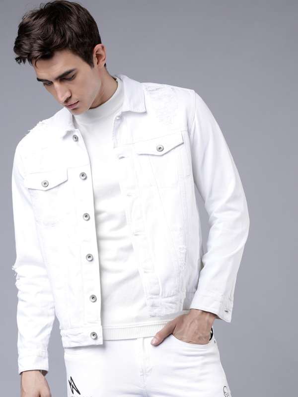 white jeans myntra
