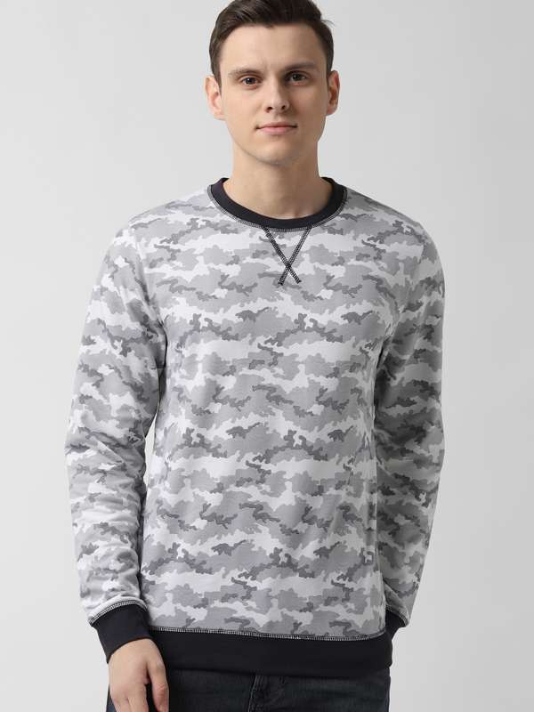peter england black sweatshirt