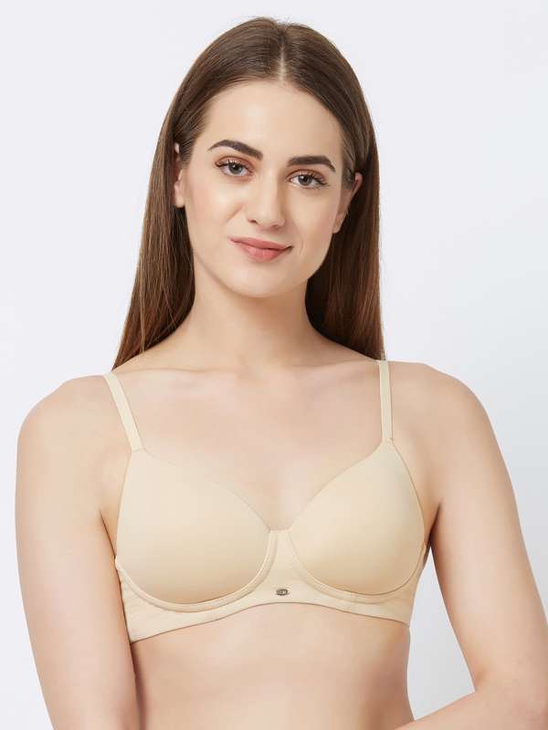 SOIE Women Front Closure Full Coverage Non Padded Non Wired Posture  Correction Bra