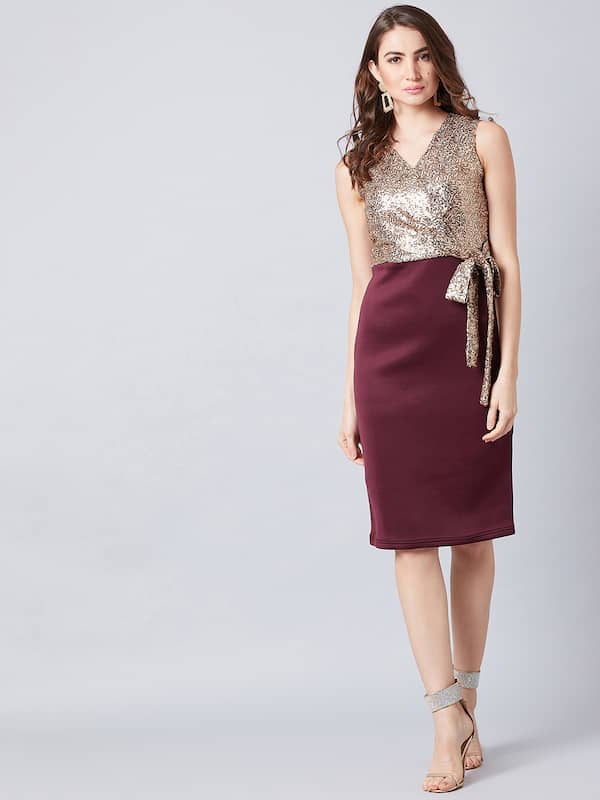 myntra suits party wear