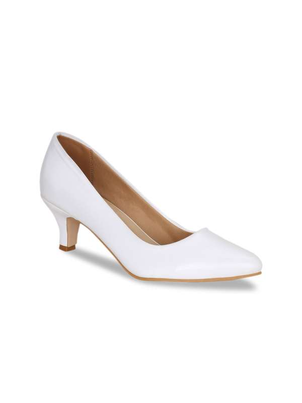White heels myntra store