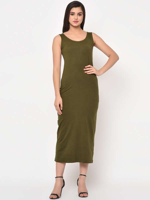 olive green dresses online