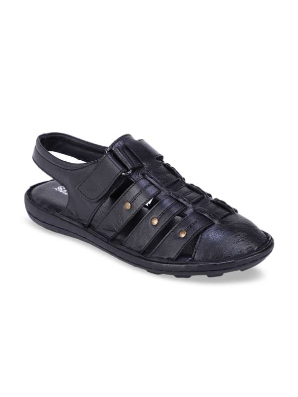 shences black daily slippers