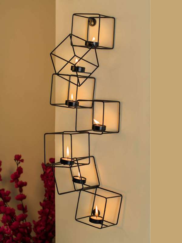 Candle holder shop wall hanging