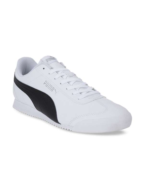 puma white sneakers myntra