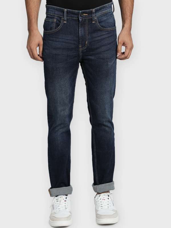 side tape jeans myntra