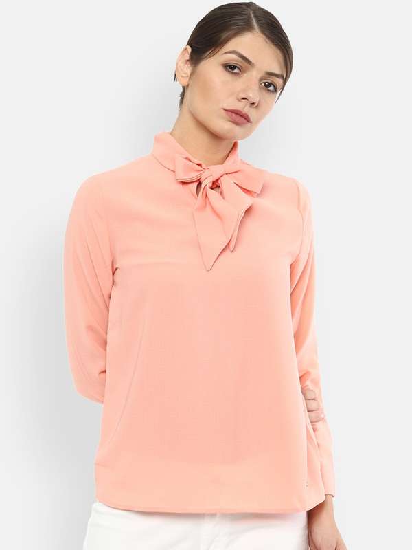 Van heusen tops myntra clearance