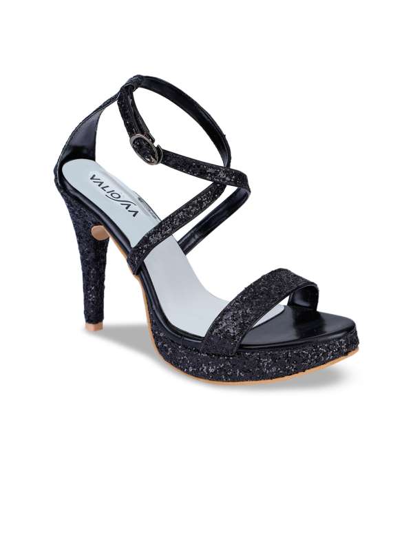 Strappy store sparkly heels