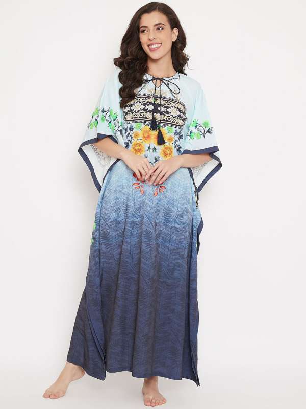myntra kaftan nighty