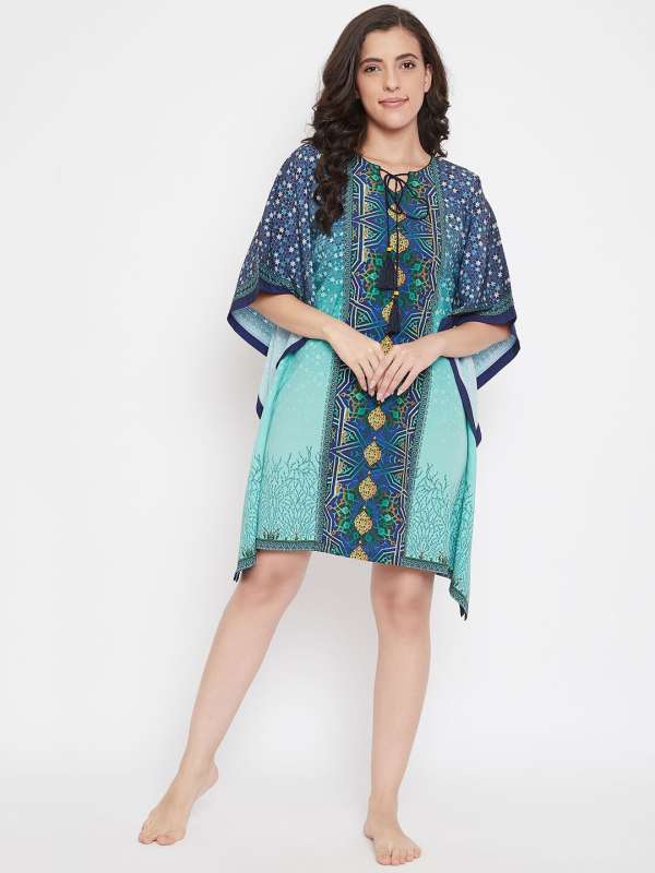 myntra kaftan nighty