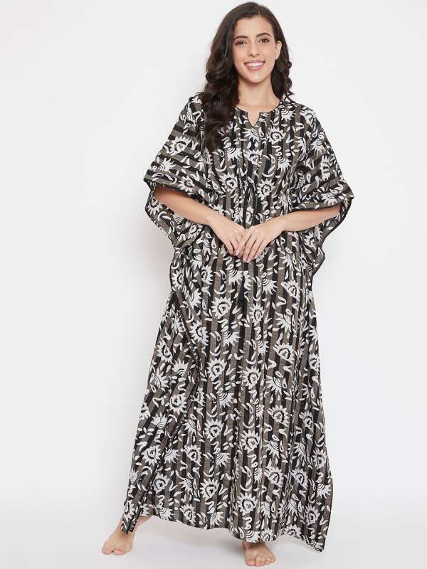 myntra kaftan nighty
