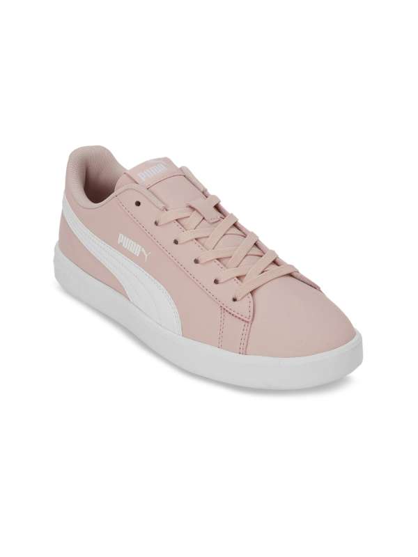 puma blue pink shoes
