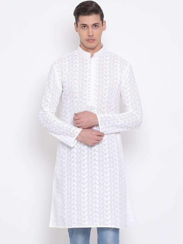 Myntra shop chikankari kurtas