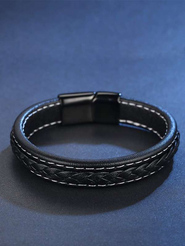 Leather Bracelets - Shop for Leather Bracelet Online