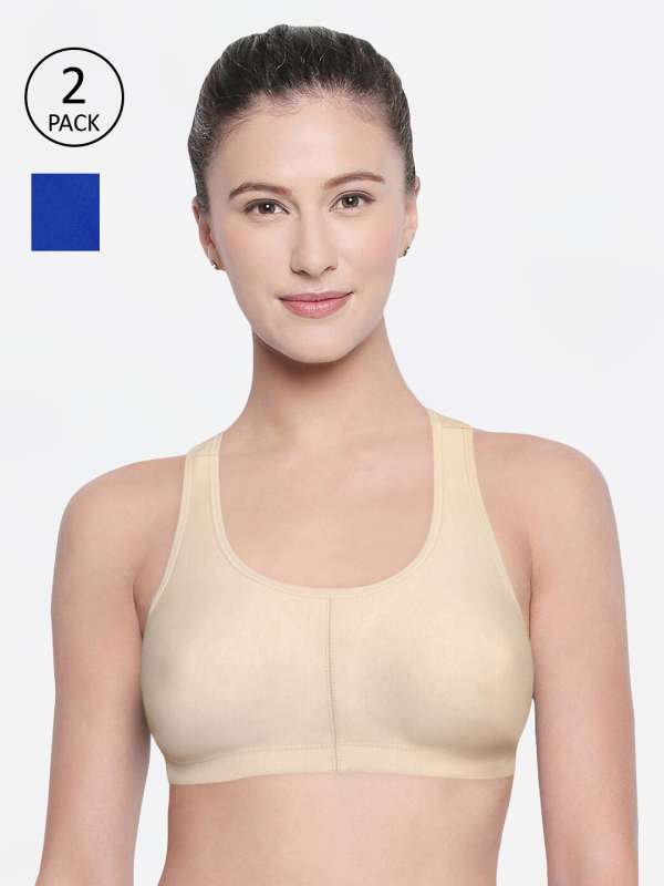 Bodycare Plain Ladies Hosiery Sports Bra, For Inner Wear, Size: 32