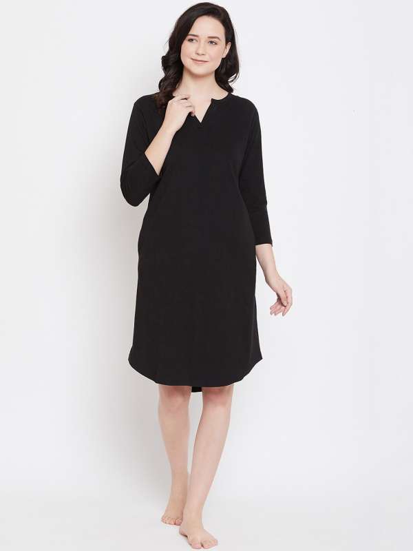 Knee sales length nightdress