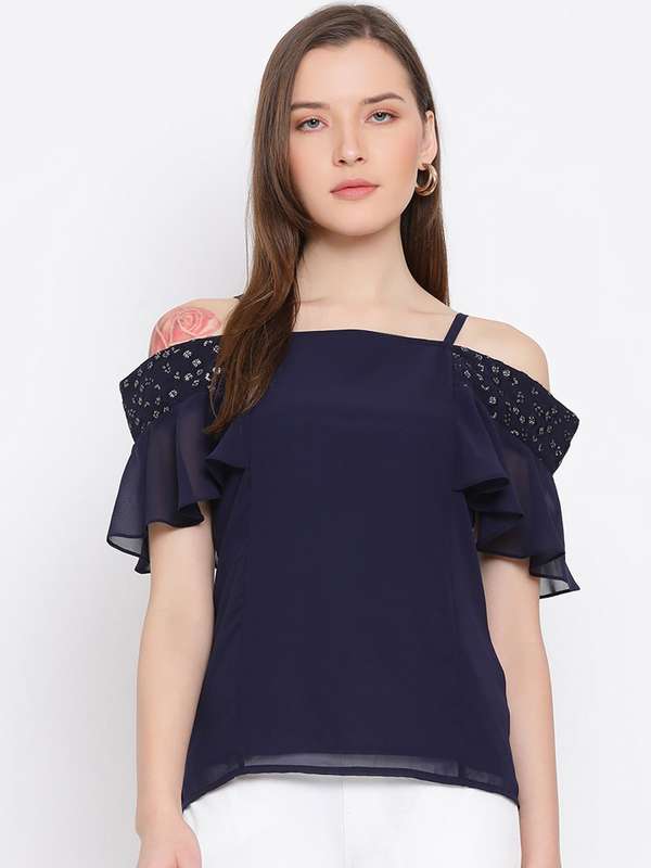 Myntra sequin top clearance