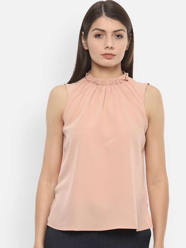 Van heusen tops myntra clearance