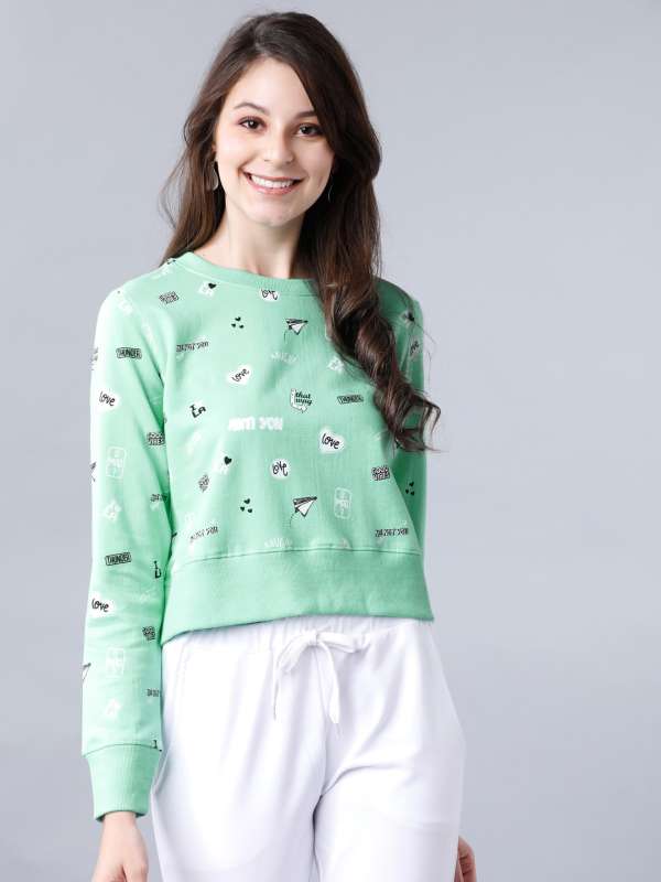 Pastel green sweatshirt store