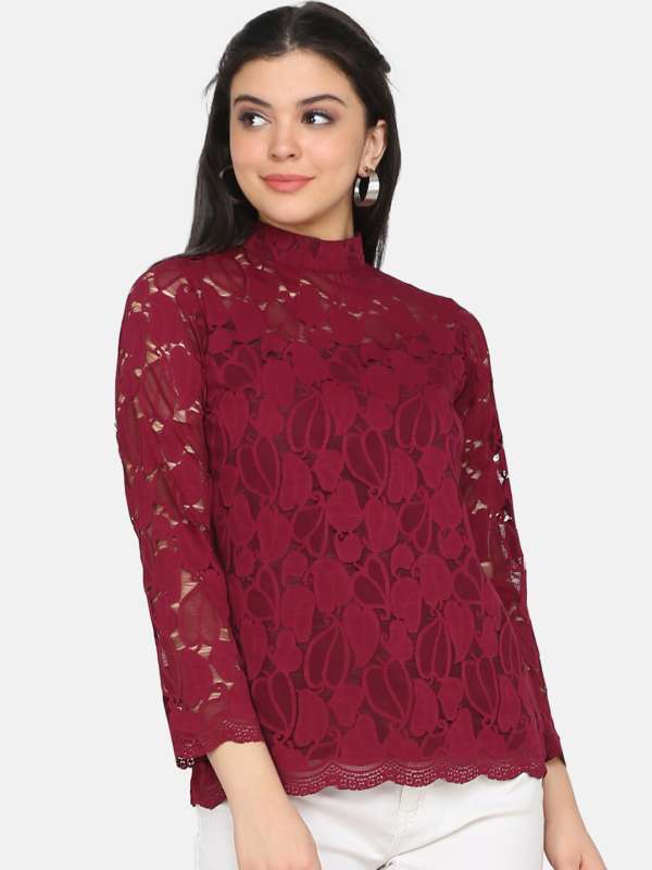 svag elleve Faktura Lace Tops - Buy Lace Tops for Women & Girls Online in India | Myntra