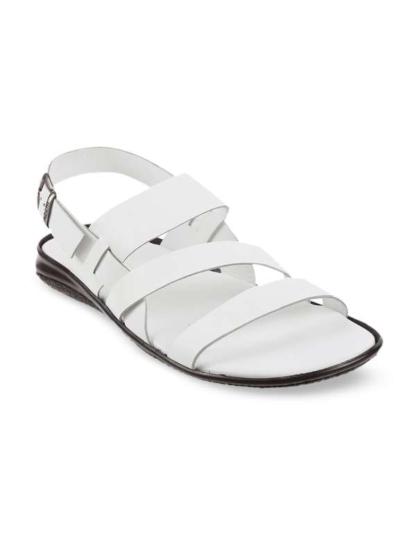 Mochi White Sandal Buy Mochi White Sandal online in India