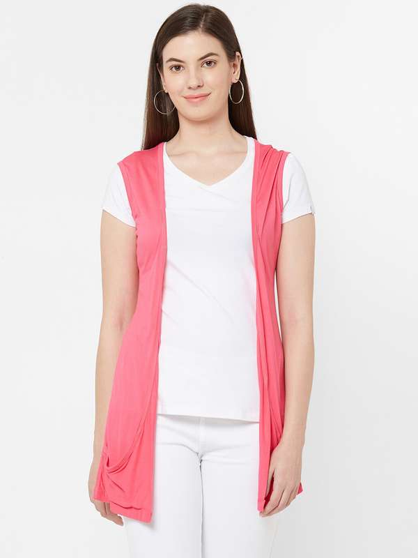 Dress with shrug myntra clearance