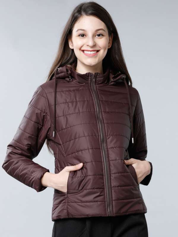 Women Burgundy Jackets Buy Women Burgundy Jackets online in India