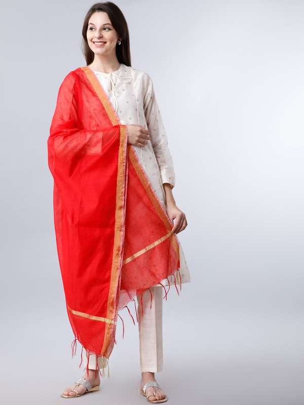 Red Dupatta - Buy Red Dupatta online in 