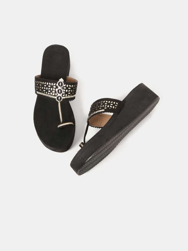 kolhapuri heel sandal