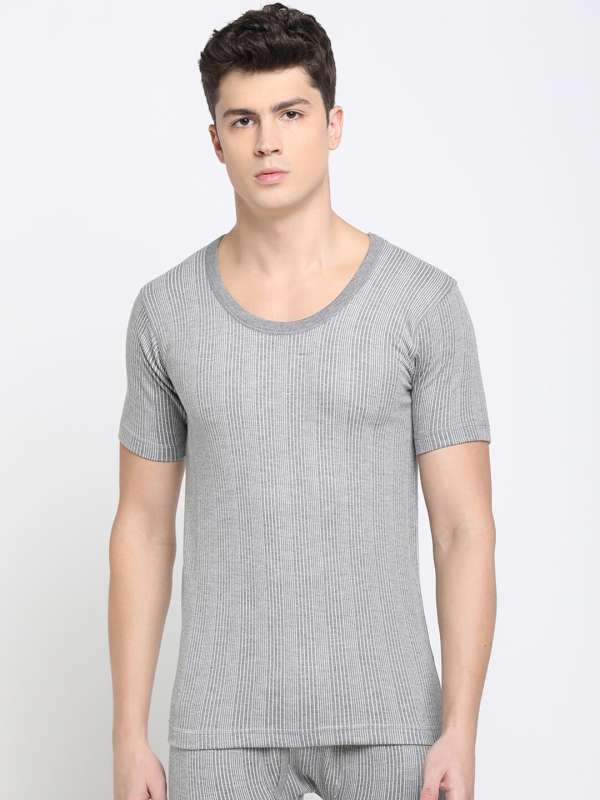 Buy Lux Cottswool Round Neck Thermal T Shirt - Thermal Tops for Men  25517538