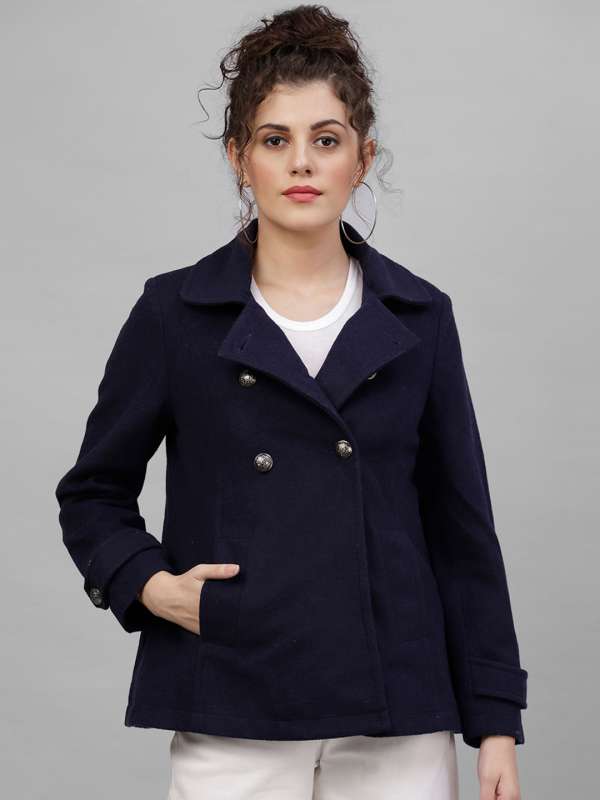 red jacket denim