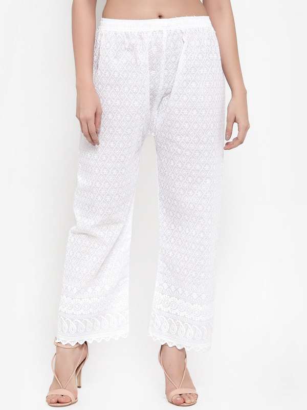 Golden palazzo pants myntra Clearance