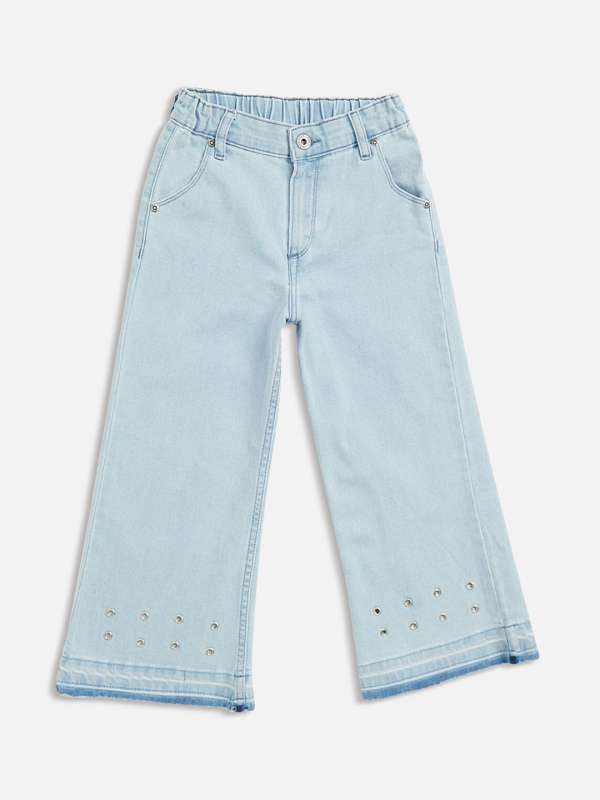 bell bottom jeans myntra